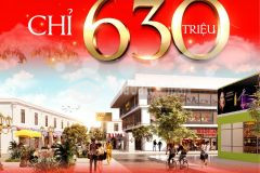 Giá 630 triệu sở hữu nhà 2 tầng mặt tiền đối diện chợ trung tâm huyện.