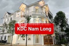 Nhà phố 2 lầu góc 2 mặt tiền đông nam kdc nam long