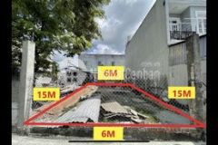 Đất thổ cư phan văn hớn 6x15 kdc hh giá 2 tỷ 9