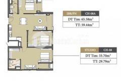 3pn diện tích lớn view bể bơi gần aeon ck 13 8