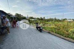 Bán đất có thổ p8 lộ nhựa vi vu tặng nhà cấp 4