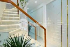 Nhà 353 lê quang đinh hẻm trước nhà 4m 2pn 2wc