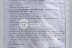 Cần bán nhà thạnh xuân 47 quận 12