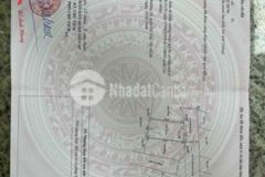 Bán đất cách mặt tiền quang trung sau căn mặt tiên