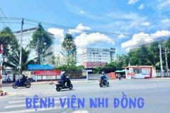 Bán nhà trệt lầu đối diện bệnh viện nhi đồng