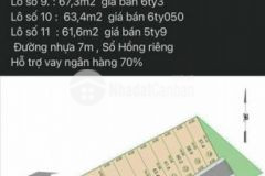 Chủ giảm mạnh lô số 6 chốt trog tuần giá đầu tư