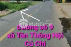 Chỉ 1 2xtỷ sở hữu lô đất 12x35 gần thị trấn củ chi