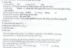 Đất chính chủ 50x48m 2 438m2 1 an hạ pvh bc