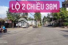 Nền lộ 2 chiều 30m khu dân cư công an