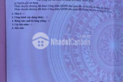 Cần bán lô đất sông trầu sổ riêng thổ cư