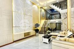 Nhà đẹp 4x16m hxh 1 trục phạm văn chiêu 5t 5pn 7wc