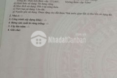 Đất giang điền chính chủ tc 100