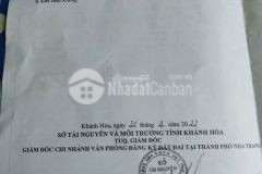 Chính chủ bán đất cạnh mỹ gia gói 3 nha trang, dt 100m2 full thổ cư, giá 2,45ty