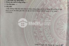 Bán đất thổ cư mặt tiền chợ tân chánh hiệp 3 quận 12