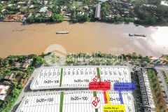 Các vị trí độc đẹp nhất dự án nhà phố ven sông