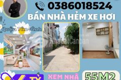 Bán nhà đường phú hoà quận tân bình 3 lầu 55m2 chỉ 4 tỷ 9. liên hệ 0386018524.