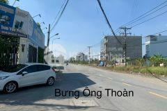 Lô đất mặt tiền đường bưng ông thoàn diện tích 126m vị trí đẹp đối diện villa park