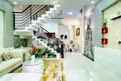 Vào ở ngay bán nhà 4 tầng cực đẹp lê văn sỹ, pn, 48m2 5x9.6m, 7.6 tỷ