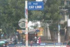 Bán nhà cát linh 25m ra mặt phố 4ty150