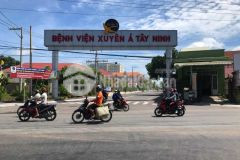 Đất thổ cư 100 sổ hồng riêng, nằm gần bệnh viện xuyên á, gò dầu giá chỉ 495 triệunền.