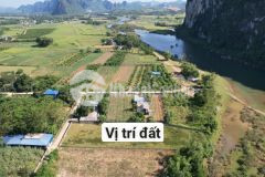 Bán cắt lỗ lô đất bám sông bôi dt 1100m2 full thổ cư cách điểm cắm trại có vài bước chân