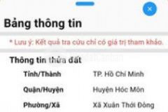 Bán đất mt xuân thới đông 15 giá 8ty tl