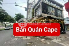 Bán quán cape góc 3 mặt tiền bờ hồ huỳnh cương