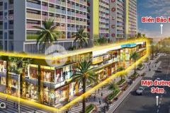 Bán gấp căn góc shophouse 2 tầng mặt biểngiá tốt