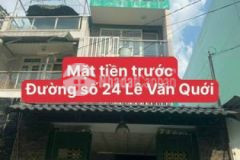 Bán nhà 2 mặt tiền lê văn quới bhha bình tân