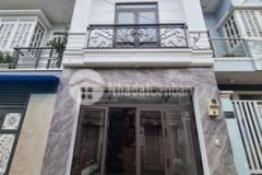 Nhà 3 tầng hẻm 105 vườn lài 4x13