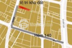 Bán đất hẻm 140 đường vườn lài p an phú đông q 12