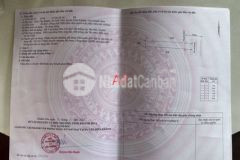 Đất đường qh 15m hiện trạng bê tông 6m 100 thổ