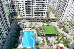 Bán căn góc 3pn akari city tậng nt view hồi bơi