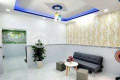 Nhà mới xây ngay chợ gò xoài 4x9m 1 lầu hẻm 7m