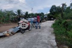 Bán nền gần mặt tiền chợ mỹ khánh nvc