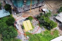 Cặp góc đối diện chung cư tây đô plaza kdc ecopark