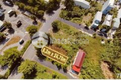 Nền góc 195m2 thổ cư 100 đs 1 kdc tây đô