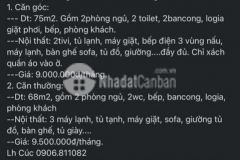 Bán chung cư him lam phú đông