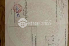 Bán đất lô góc chia 2 dt 105m giá 900 triệu