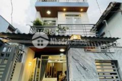 Nhà đúc 3tấm dt 4 02m x 14m 4wc 3pn sân thượng