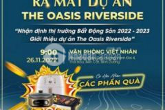 Ra mắt nhà phố ven sông tại trung tâm bến cát