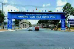 Bán nền đuờng a2 khu dân cư hưng phú 1