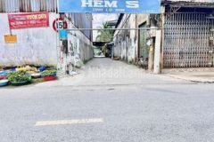 Nền góc 2 mặt tiền hẻm 5 bùi hữu nghĩa