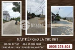 Siêu phẩm mặt tiền kdc 𝐋𝐚 𝐓𝐡𝐨 trục chính 5mqh20m