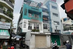 Cho thuê nhà mt trần đình xu, p. nguyễn cư trinh, q1. 5x20m. trệt, 2 lầu, st. 100tr