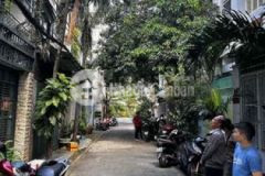 Nhà hẻm xe tải nhựa 6m xây 4 tấm 60m2 4 1mx15 2m