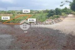 Đất đường 500 phạm văn cội kdc rất đông 6x24m