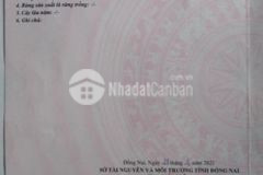 Cần bán gấp đất thổ cư đẹp kdc xã tây hòa trảngbom