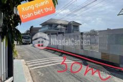 Lô góc bự hưng định9 10 bên khu cầu ngang