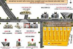 Đất mặt đường sổ đỏ trung tâm thanh sơn phú thọ